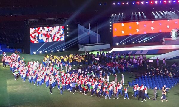 (VIDEO). ¡Impecable la ceremonia de inauguración de las Olimpiadas Especiales en La Nueva Olla!