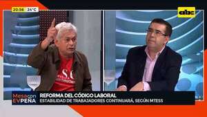 Estabilidad laboral: “en Paraguay es normal incumplir las leyes laborales”, dice sindicalista - Mesa de Periodistas - ABC Color