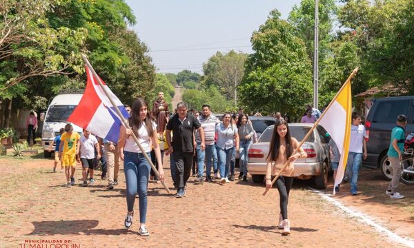 Rindieron homenaje a San Francisco en Mallorquín