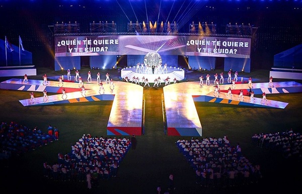 Inauguración brillante de los IV Juegos Latinoamericanos de Olimpiadas Especiales