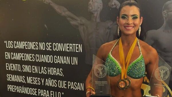 [GALERÍA] ¡Superación y no macana! Sobreviviente de Ycuá Bolaños se volvió cuerona y atleta fitness
