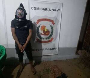 Detienen a presunto “robacables” en Coronel Bogado - Policiales - ABC Color