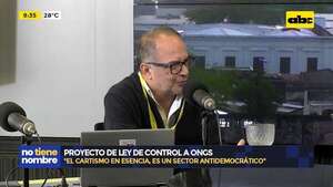 Ley anti-ONG y CBI: “tiene una lógica de castigar voces disidentes”  - ABC TV - ABC Color