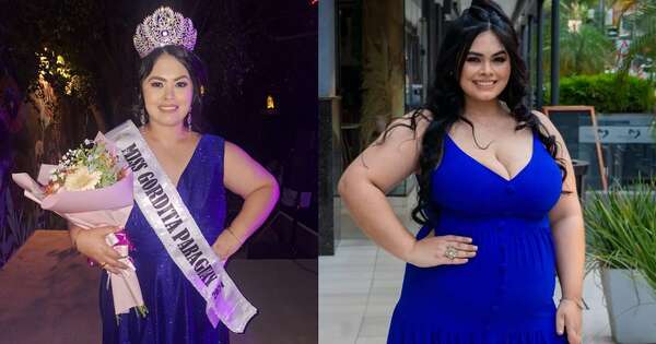 La Nación / La nueva Miss Gordita Paraguay es una madre y estilista