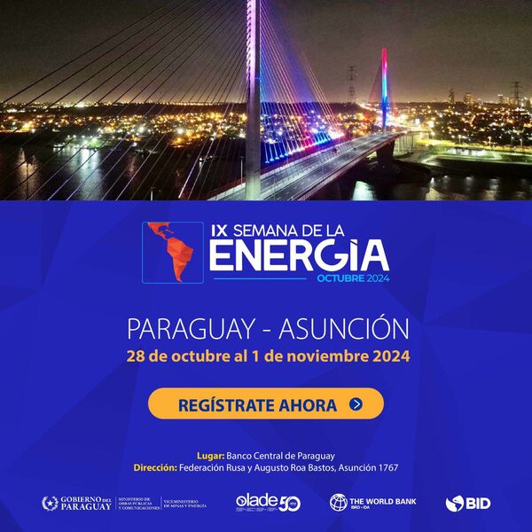Encuentro de líderes del sector energético en Paraguay con masiva convocatoria - .::Agencia IP::.