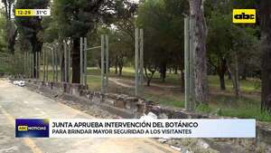 Video: Junta aprueba intervención del Botánico  - ABC Noticias - ABC Color