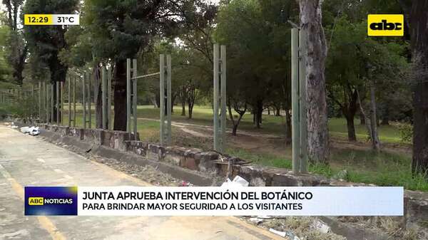 Video: Junta aprueba intervención del Botánico - ABC Noticias - ABC Color