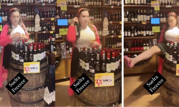 [VIDEO] “¡Hija de mil! ¿Zapatillas para ir a comprar vinos chuchis?