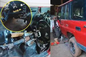 Otra víctima más del corralón encarnacero: en tres días le pelaron la camioneta, denunció