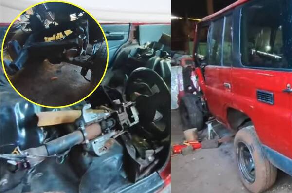Otra víctima más del corralón encarnacero: en tres días le pelaron la camioneta, denunció