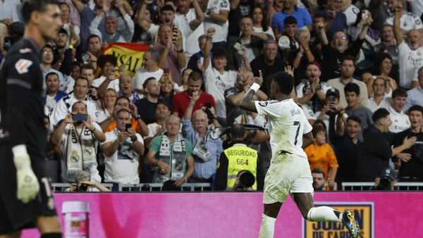 Vinícius revitaliza al Real Madrid