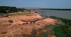 Diario HOY | Estiaje del río Paraguay será hasta diciembre: agua potable, comercio y economía en jaque