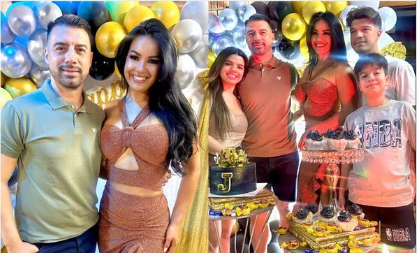 (VIDEO)El “Emperador” celebró sus 45 hasta con fuegos artificiales