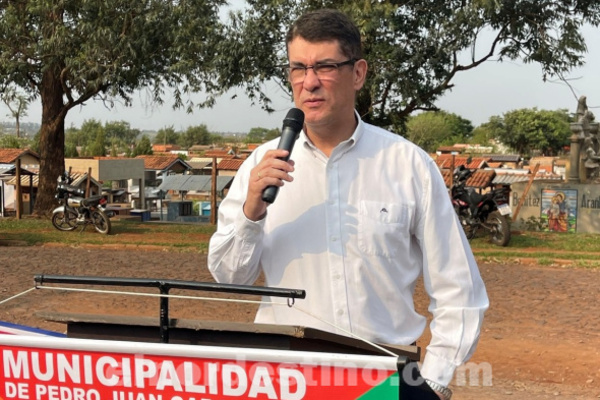 Intendente Acevedo entregó diversas obras de estructura vial en el barrio General Genes de la ciudad de Pedro Juan Caballero - El Nordestino