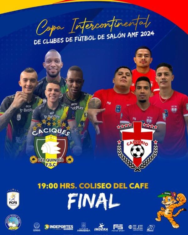 Calvario Latino de México vence a Sport Azucena y define la Intercontinental de salón ante el local Caciques