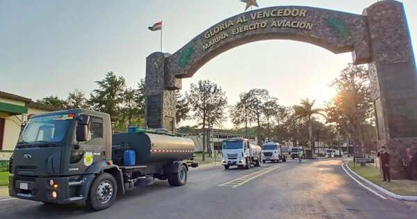 La Nación / Partió envío de agua potable al Chaco