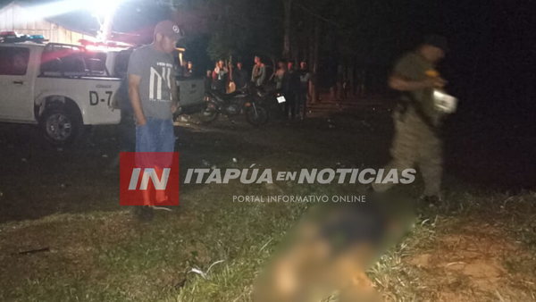 CUMPLEAÑOS MORTAL: HOMBRE ES ASESINADO EN UNA FIESTA - Itapúa Noticias