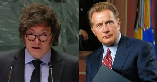 La Nación / Señalan similitudes entre discurso de Milei y de personaje de “The West Wing”