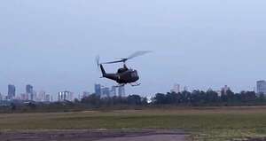 Envían helicóptero para ayudar a combatir el incendio en el Chaco - Nacionales - ABC Color