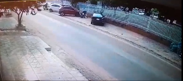 Robo de motocicleta en Horqueta