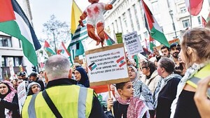 Manifestaciones piden un alto el fuego en Medio Oriente