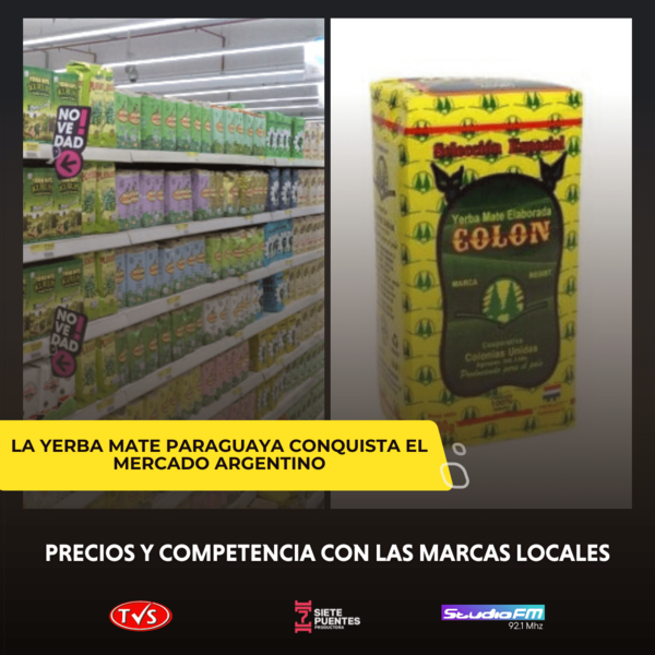La yerba mate paraguaya conquista el mercado argentino: precios y competencia con las marcas locales - TVS