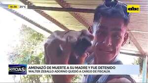 Pte. Franco: amenazó de muerte a su madre y fue detenido - ABC Noticias - ABC Color