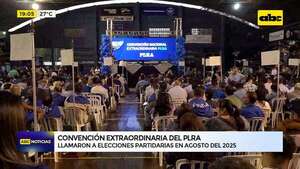 Convención del PLRA: convocaron a elecciones partidarias en agosto del 2025 - ABC Noticias - ABC Color