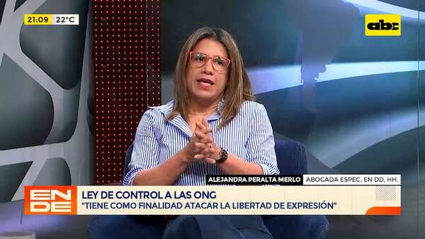 Ley anti-ONG: “Hay una intención del cartismo de aniquilar a la sociedad civil”, según abogada - En Detalles - ABC Color