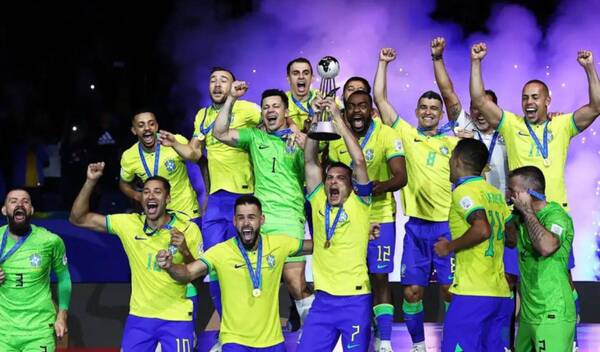 Brasil hace historia al ganar su sexta Copa Mundial de Futsal de la FIFA en Uzbekistán - .::Agencia IP::.