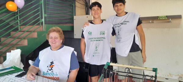 Con gran éxito se desarrolló la Colecta Nacional de alimentos en Encarnación