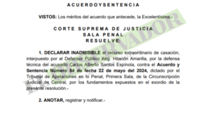 Queda firme condena por abuso a menor por medios tecnológicos