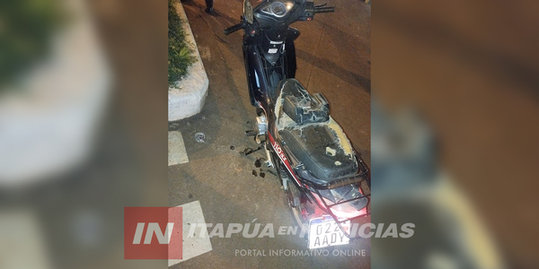 MOTOCICLISTA FUE ATROPELLADO Y ABANDONADO EN ENCARNACIÓN - Itapúa Noticias