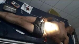Nativo herido con arma blanca y detención del supuesto autor