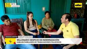Humilde familia relata cómo dos abogados se apropiaron de indemnización por muerte de su padre  - ABC Noticias - ABC Color