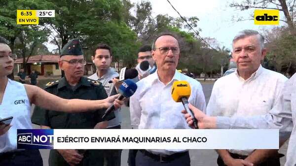 Video: Ejército envía más maquinaria al Chaco - ABC Noticias - ABC Color