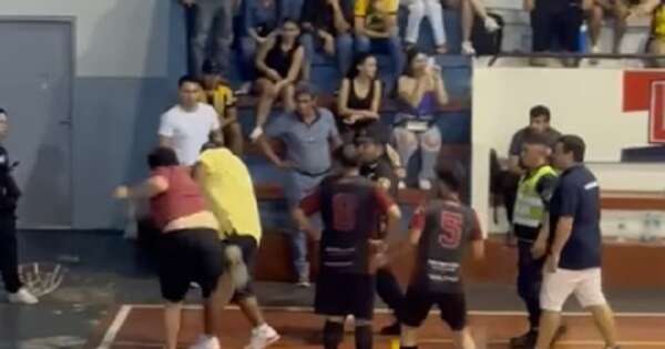 Diario HOY | Agreden a entrenador en incidentado partido de futsal universitario en Itapúa