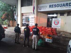 Incautan vehículo y mercaderías en Itapúa tras operativo aduanero