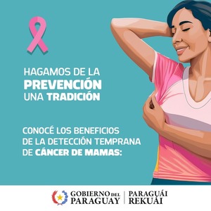 “Hagamos de la prevención una tradición”: campaña del gobierno a favor la salud de las mujeres • PARAGUAY TV