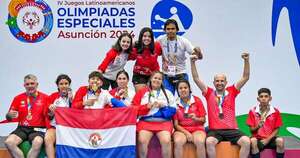 La Nación / Team Paraguay obtiene 30 medallas en las Olimpiadas Especiales Asunción 2024