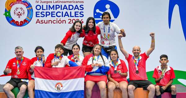 La Nación / Team Paraguay obtiene 30 medallas en las Olimpiadas Especiales Asunción 2024