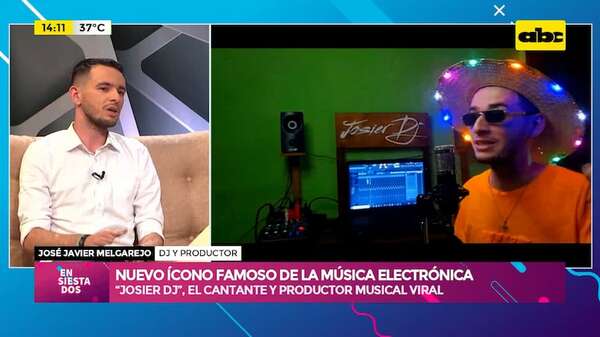 Ícono viral de la música electrónica: Josier DJ, el cantante y productor musical - Ensiestados - ABC Color