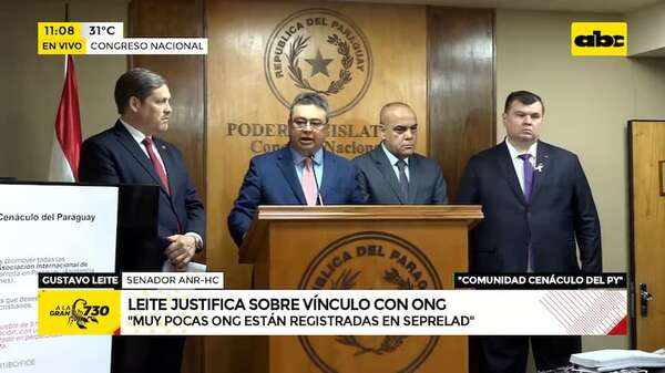 “Lo único que hice fue ayudar y poner plata”: Leite niega lavado y apunta a otras ONG - ABC Noticias - ABC Color