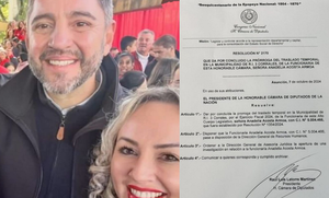 Diputados cesa comisionamiento de funcionaria que habría robado indemnización - Noticiero Paraguay