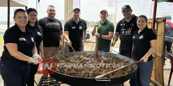 EXITOSO ALMUERZO SOLIDARIO DEL ROTARY CLUB EN EL DISTRITO DE CAMBYRETÁ - Itapúa Noticias