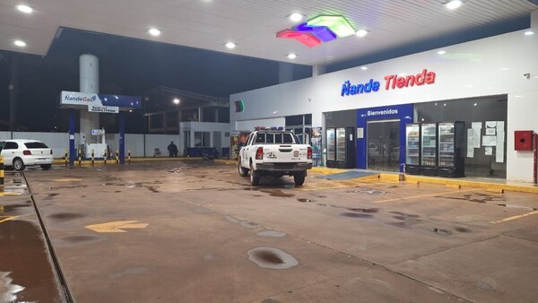 Intentan robar caja fuerte de una estación de servicio de Hernandarias