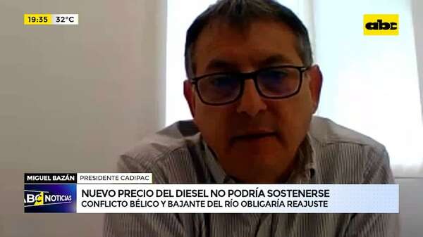 Precio del diésel no podría sostenerse: conflicto bélico y bajante del río obligaría reajuste - ABC Noticias - ABC Color