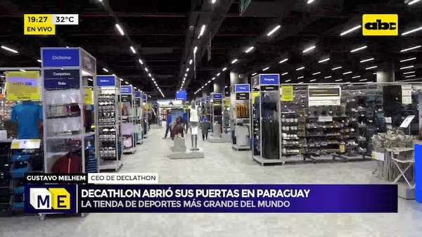 La tienda de deportes más grande del mundo: Decathlon abrió sus puertas en Paraguay - Mundo empresarial - ABC Color