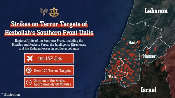 Israel neutralizó 120 objetivos de Hezbollah en menos de una hora