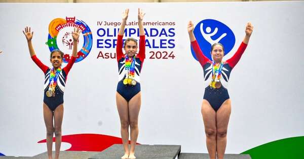 La Nación / Los gimnastas alzan 45 medallas